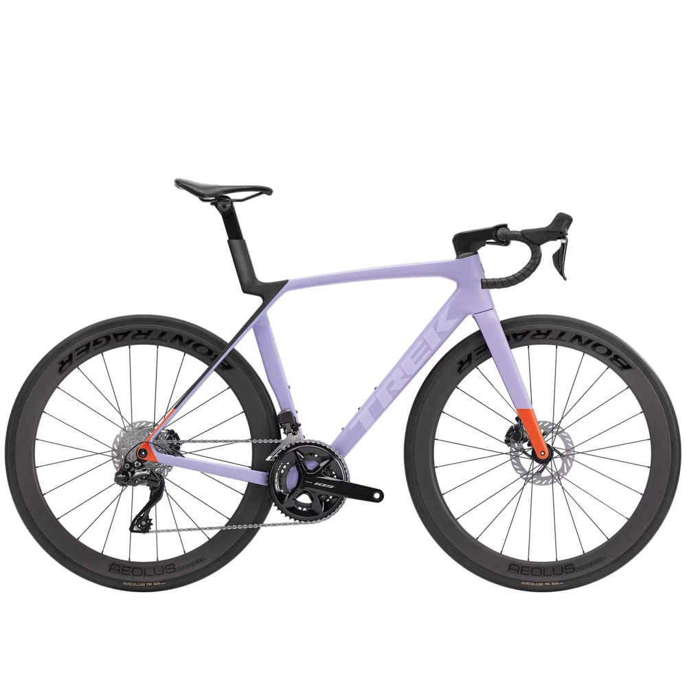 Team Cycles Trek TREK Madone SL 6 Gen 8 Road Bike in Matte Lavender Haze and Deep Smoke | Interest FREE Finance & Online Refund Policy.