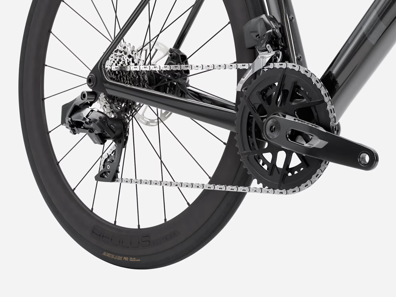 TREK Madone SL 6 AXS Gen 8 Road Bike in Gloss Dark Star and Matte Deep Smoke-4