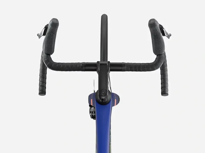 TREK Madone SL 6 AXS Gen 8 Road Bike in Matte Cobalt Blue Trek Black and Living Coral-1