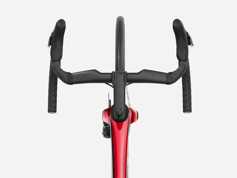 TREK Madone SL 7 Gen 8 Road Bike in Gloss Fury Red and Matte Deep Smoke-1