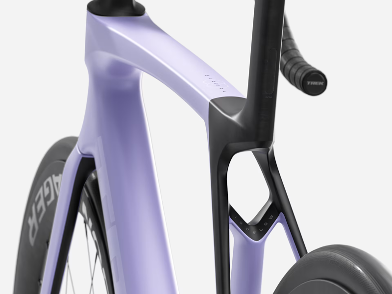 TREK Madone SL 7 Gen 8 Road Bike in Matte Lavender Haze and Deep Smoke-2