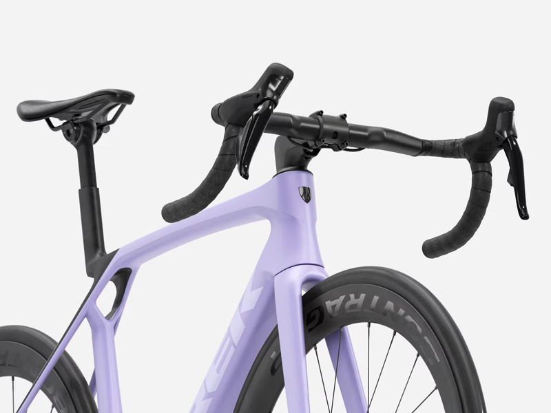 TREK Madone SL 7 Gen 8 Road Bike in Matte Lavender Haze and Deep Smoke-3