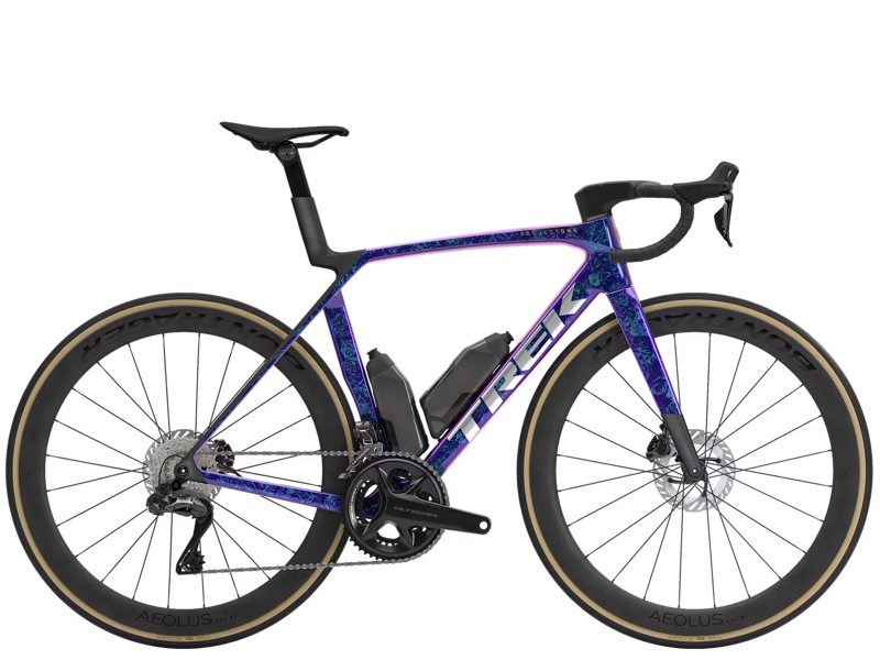 TREK Madone SLR 7 Gen 8 Road Bike in Purple Phaze and Amethyst Marble