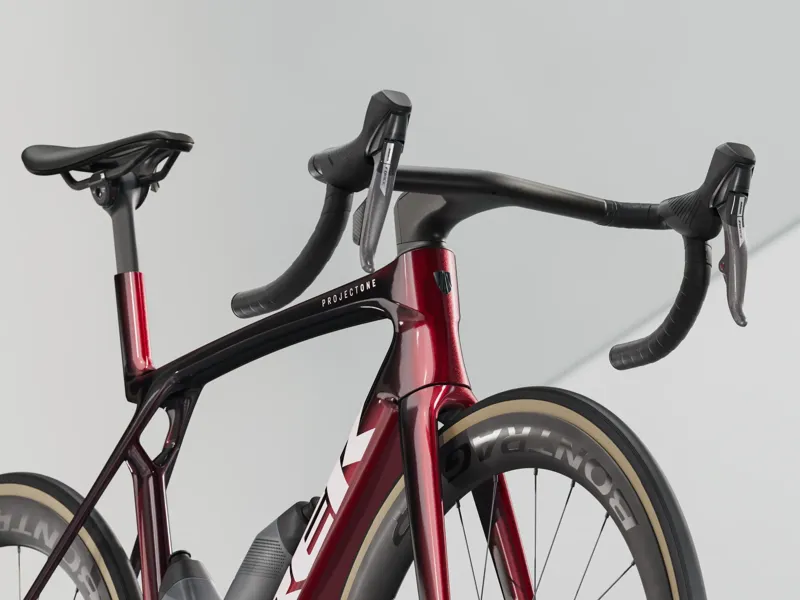 TREK Madone SLR 7 AXS Gen 8 Road Bike in Carbon Red Smoke-3