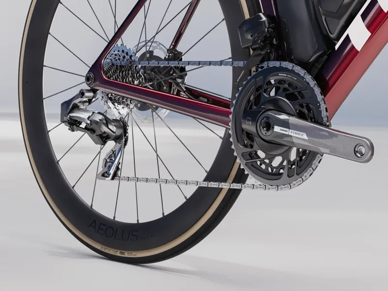 TREK Madone SLR 7 AXS Gen 8 Road Bike in Carbon Red Smoke-4