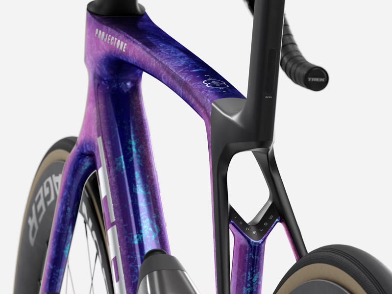 TREK Madone SLR 7 AXS Gen 8 Road Bike in Purple Phaze and Amethyst Marble-2