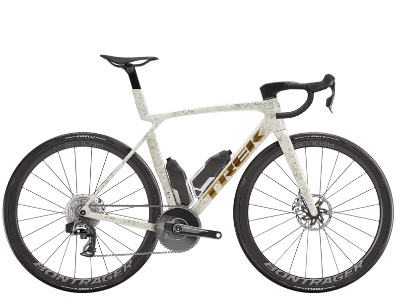 TREK Madone SLR 9 AXS 1x Gen 8 Road Bike in Era White and Supernova Marble