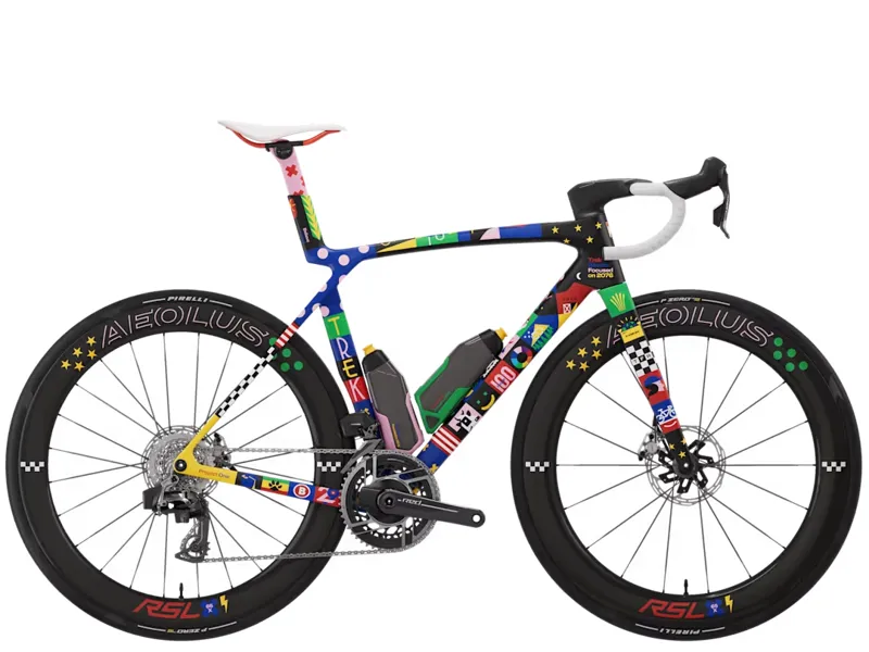 TREK Madone SLR 9 AXS Gen 8 Road Bike in The First 50 ICON