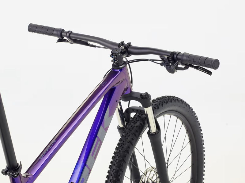 TREK Marlin 4 Gen 3 Hardtail Mountain Bike in Purple Flip and Black Fade-1