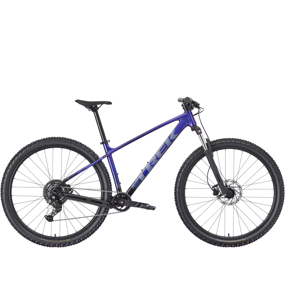 Team Cycles Trek TREK Marlin 4 Gen 3 Hardtail Mountain Bike in Purple Flip and Black Fade | Interest FREE Finance & Online Refund Policy.