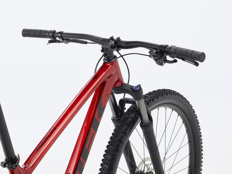 TREK Marlin 5 Gen 3 Hardtail Mountain Bike in Fury Red-1