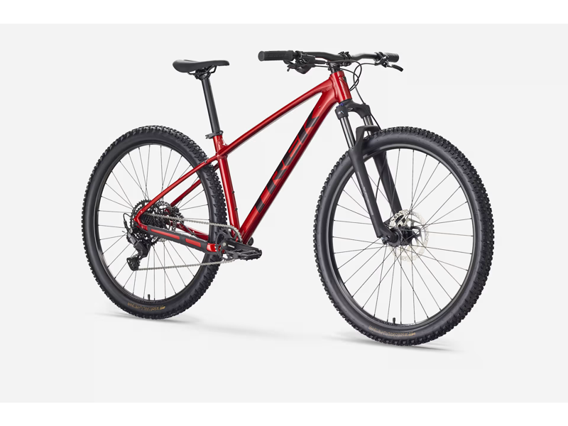 TREK Marlin 5 Gen 3 Hardtail Mountain Bike in Fury Red-5