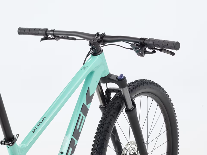 TREK Marlin 5 Gen 3 Hardtail Mountain Bike in Miami Green and Dark Aquatic Fade-1