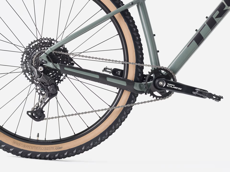 TREK Marlin 6 Gen 3 Hardtail Mountain Bike in Matte Lichen and Keswick Green Fade-4