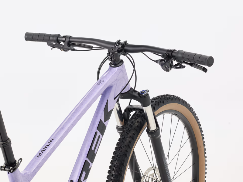 TREK Marlin 6 Gen 3 Hardtail Moutain Bike in Gloss Lavender Haze-1