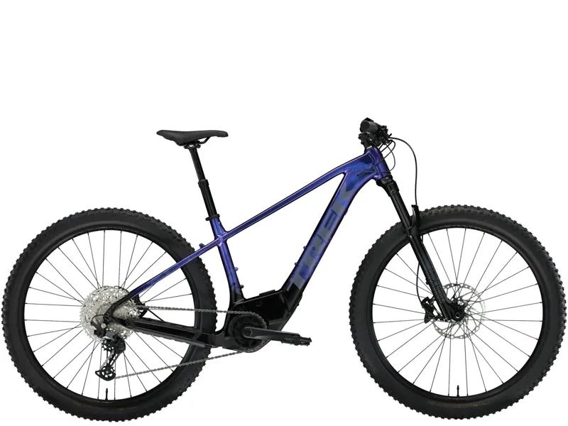EX DEMO - TREK Marlin+ 8 400Wh Electric Mountain Bike in Purple Flip to Black Fade-1