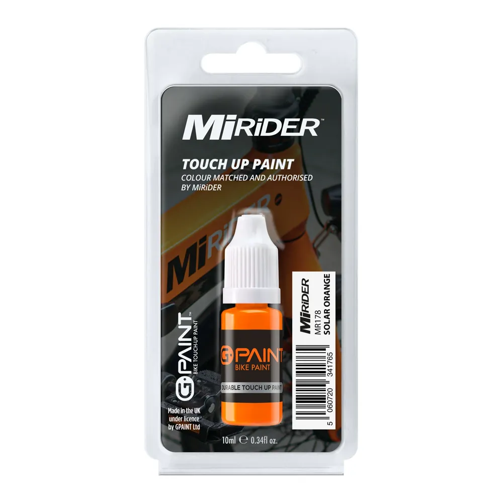 Team Cycles Gpaint MIRIDER TOUCH UP PAINT POTS ORANGE | Interest FREE Finance & Online Refund Policy.