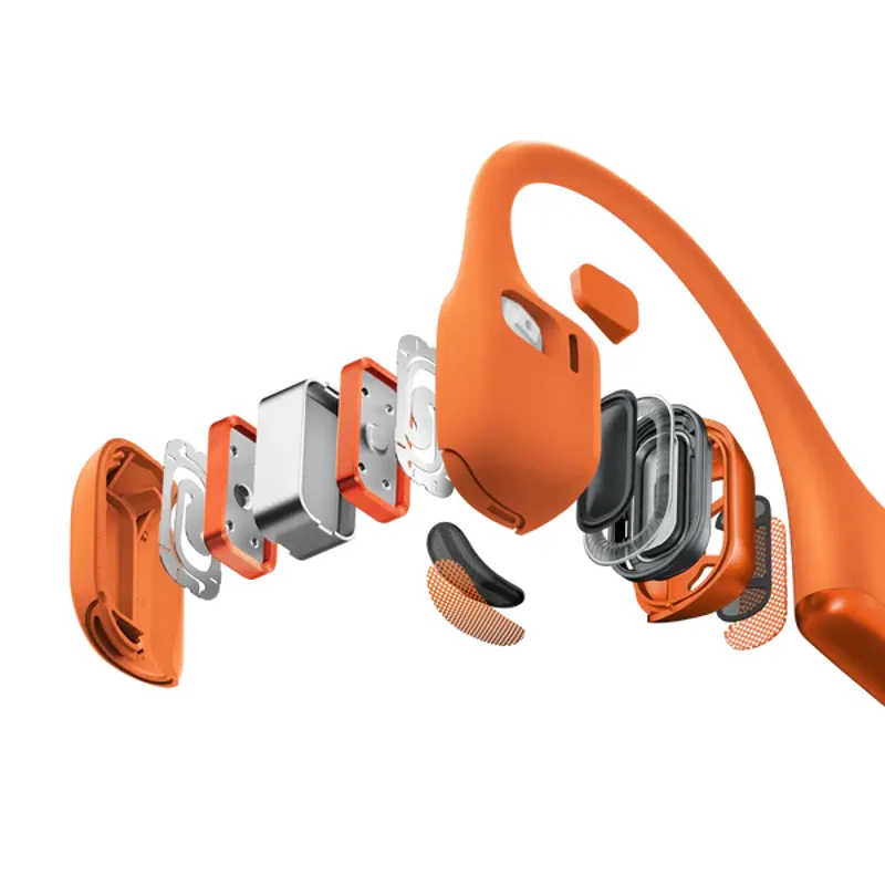 SHOKZ OpenRun Pro 2 Wireless Headphones in Orange-3