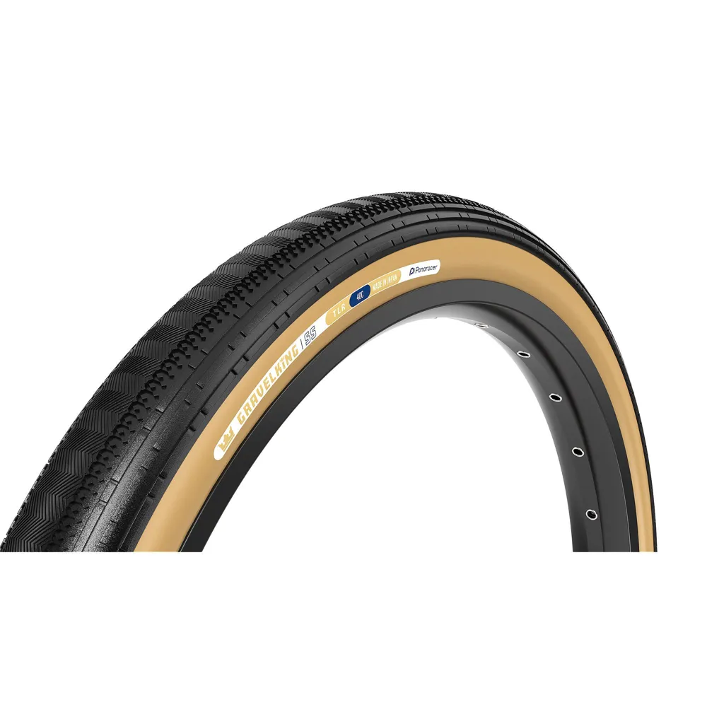 Team Cycles Panaracer TLR GravelKing SS TLR Gravel Tyre in Black and Brown - 700c | Interest FREE Finance & Online Refund Policy.