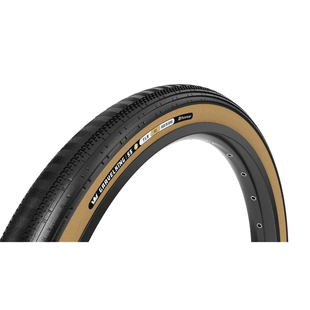 Team Cycles Panaracer TLR GravelKing SS R-Line TLR Gravel Tyre in Black and Amber - 700c | Interest FREE Finance & Online Refund Policy.