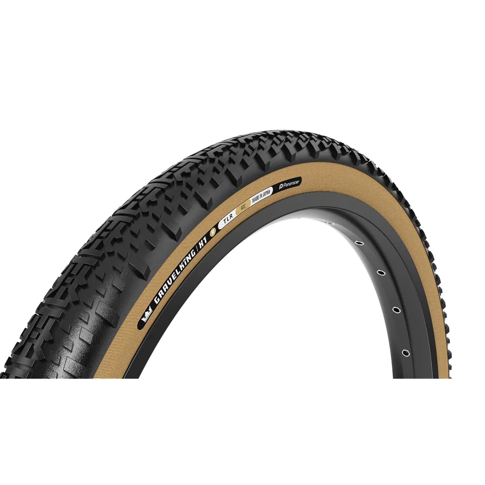 Team Cycles Panaracer TLR GravelKing X1 R-Line TLR Gravel Tyre in Black and Amber - 700c | Interest FREE Finance & Online Refund Policy.