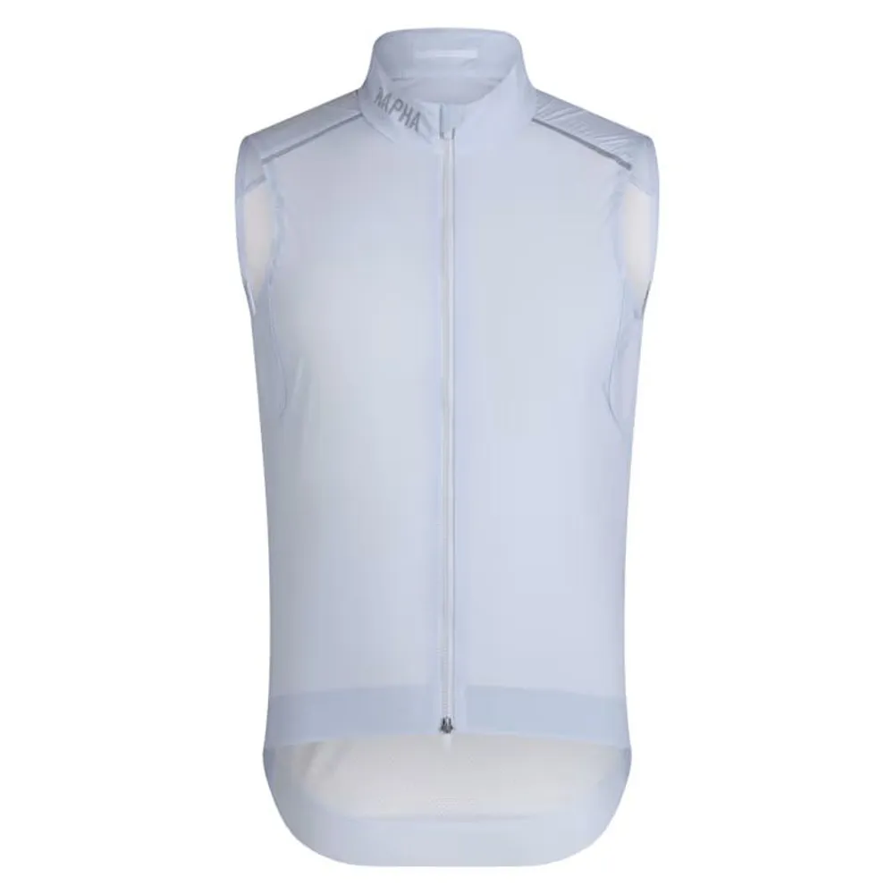 Team Cycles Rapha Mens Pro Team Gilet II in Arctic Ice and Reflective | Interest FREE Finance & Online Refund Policy.