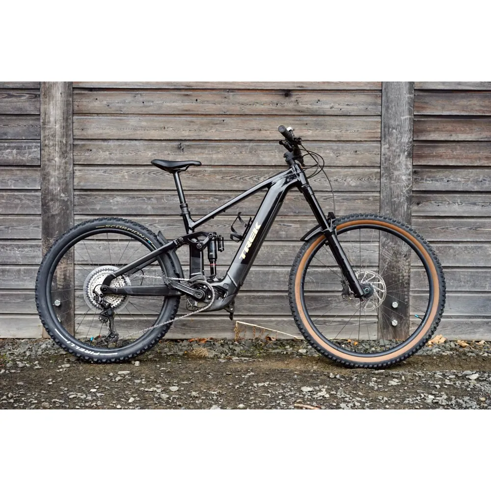 Team Cycles Trek EX HIRE TREK Rail+ 8 Gen 5 800Wh Electric Mountain Bike in Sunburst and Dark Star | Interest FREE Finance & Online Refund Policy.