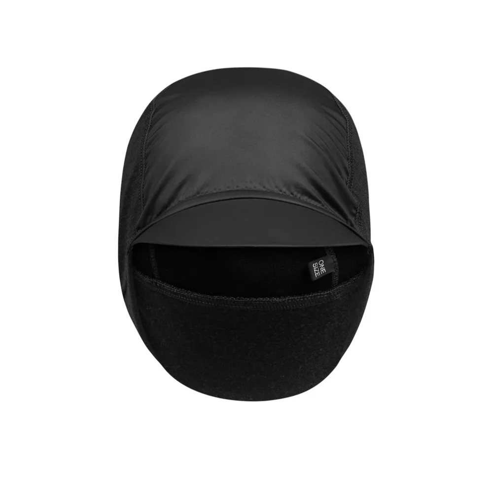 Team Cycles Rapha Peaked Merino Hat in Black | Interest FREE Finance & Online Refund Policy.
