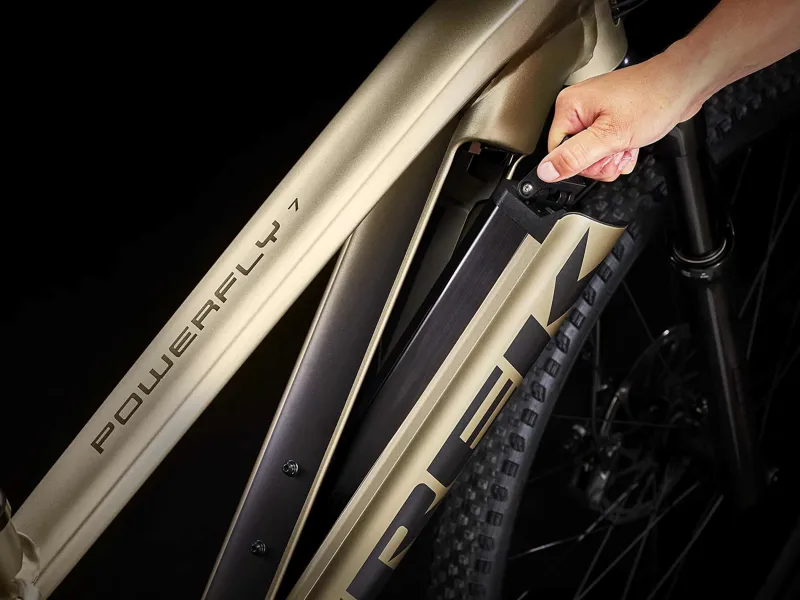 TREK Powerfly 7 625Wh Gen 4 Electric Mountain Bike in Satin Supernova and Dnister Black-3