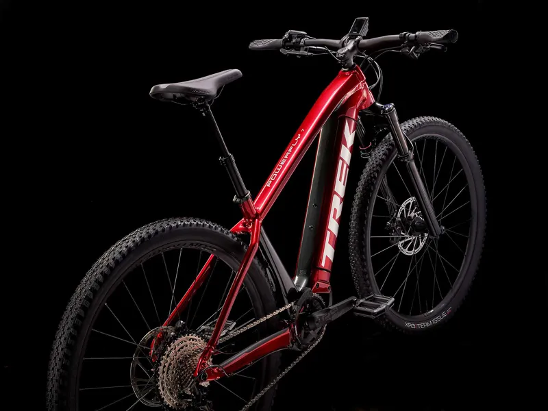 TREK Powerfly 7 625Wh Gen 4 Electric Mountain Bike in Crimson Red and Lithium Grey-3