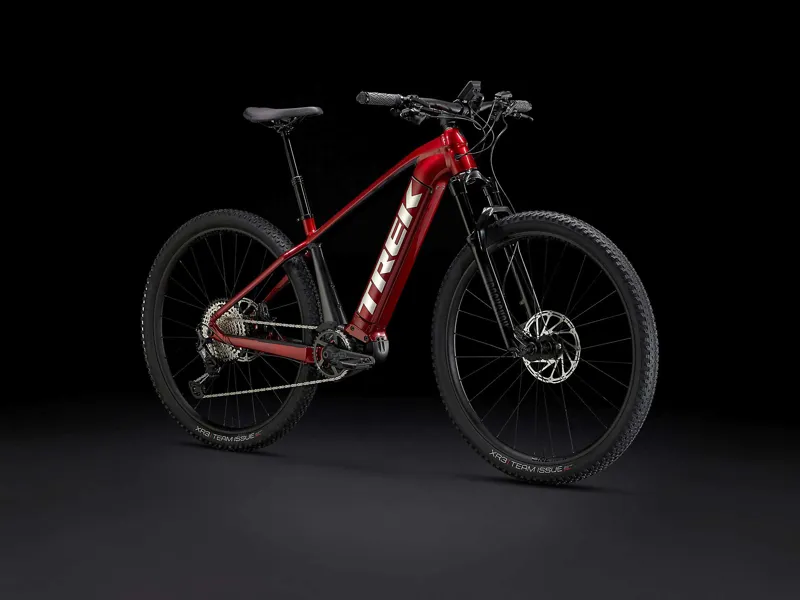 TREK Powerfly 7 625Wh Gen 4 Electric Mountain Bike in Crimson Red and Lithium Grey-10