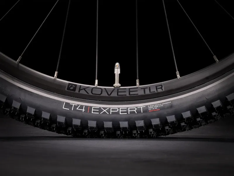 TREK Powerfly FS 4 Equipped 62Wh Gen 3 Full Suspension Electric Mountain Bike in Lava and Black-9