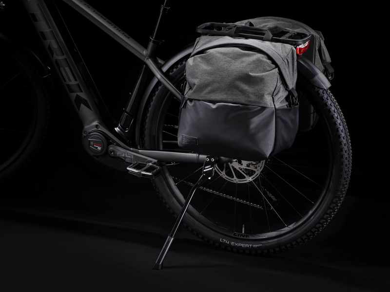 TREK Powerfly Sport 7 Equipped 625Wh Electric Mountain Bike in Matt Gloss Black and Trek Black-10