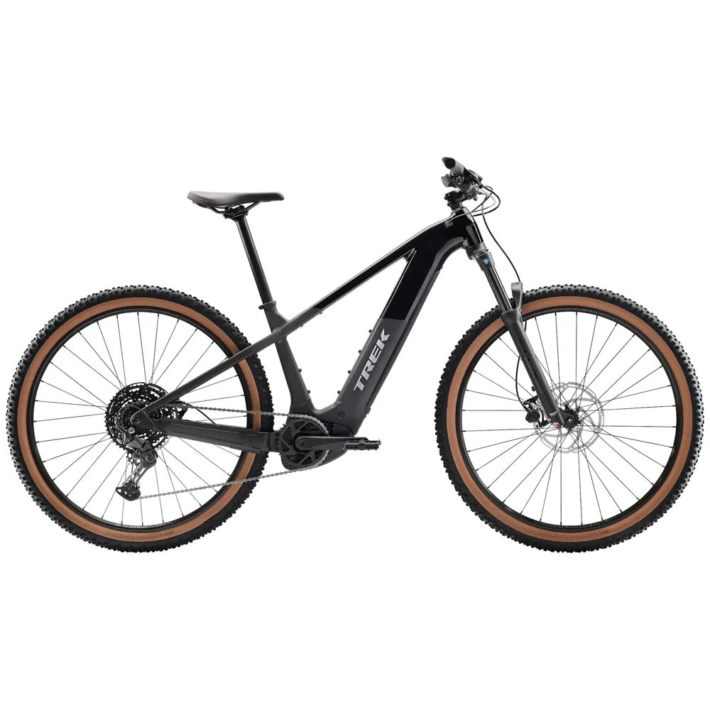 Team Cycles Trek TREK Powerfly+ 4 Gen 5 600Wh Electric Mountain Bike in Gloss Dark Star and Matte Dark Web | Interest FREE Finance & Online Refund Policy.