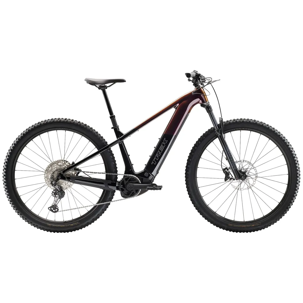 Team Cycles Trek TREK Powerfly+ 6 Gen 5 800Wh Electric Mountain Bike in Sunburst and Dark Star | Interest FREE Finance & Online Refund Policy.
