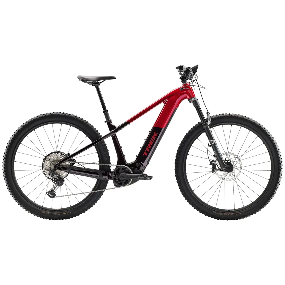 Team Cycles Trek TREK Powerfly+ 8 Gen 5 800Wh Electric Mountain Bike in Crimson and Dark Carmine | Interest FREE Finance & Online Refund Policy.
