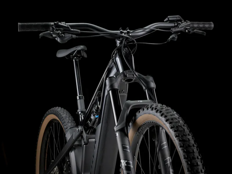 TREK Powerfly FS+ 6 Gen 4 800Wh Full Suspension Electric Mountain Bike in Gloss Dark Star and Matte Dark Web-2