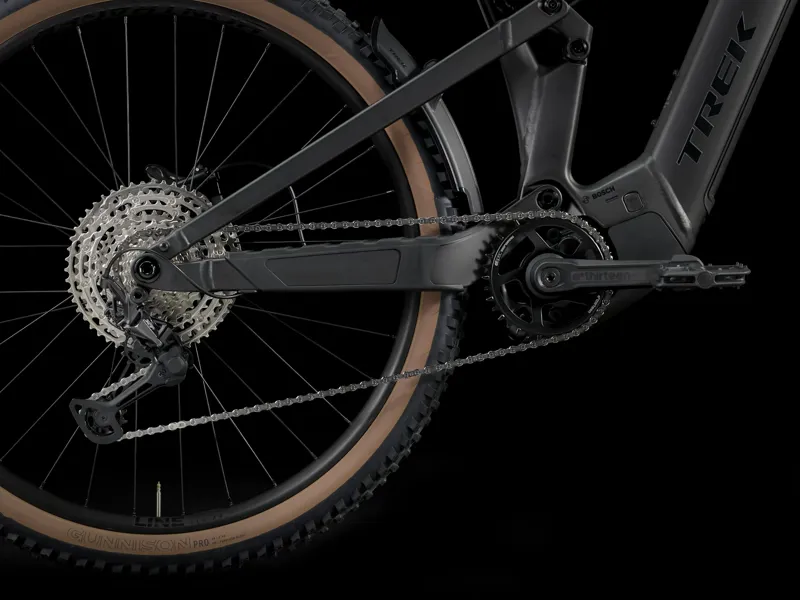 TREK Powerfly FS+ 6 Gen 4 800Wh Full Suspension Electric Mountain Bike in Gloss Dark Star and Matte Dark Web-4