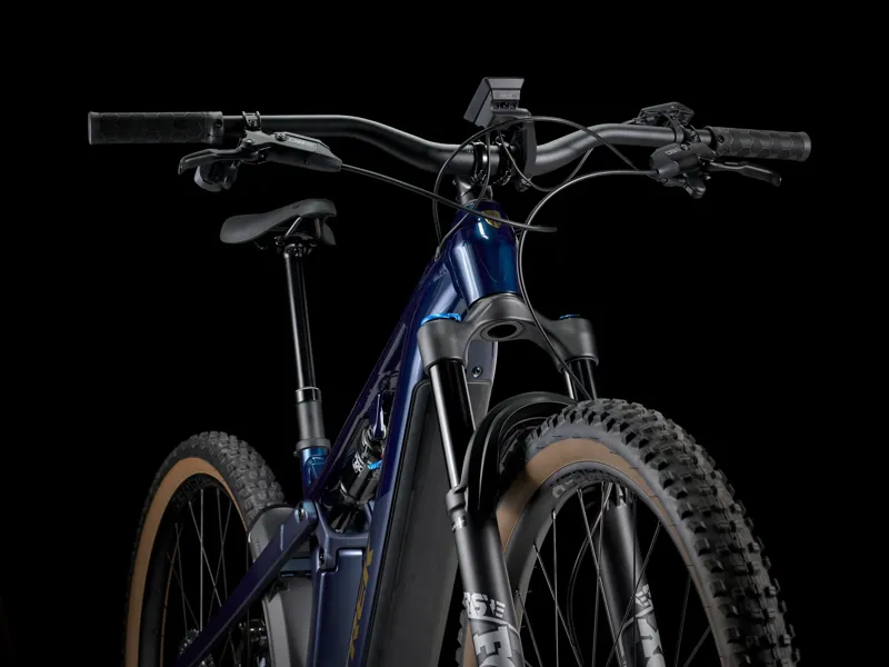 TREK Powerfly FS+ 8 Gen 4 800Wh Ful Suspension Mountain Bike in Matte and Gloss Mulsanne Blue-2
