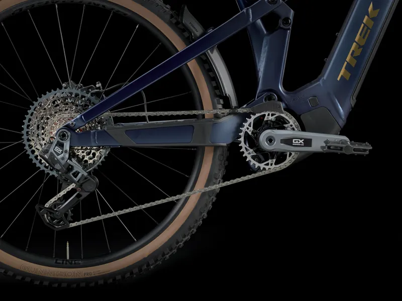 TREK Powerfly FS+ 8 Gen 4 800Wh Ful Suspension Mountain Bike in Matte and Gloss Mulsanne Blue-4