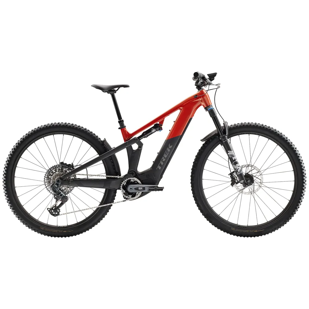 Team Cycles Trek TREK Powerfly FS+ 8 Gen 4 800Wh Ful Suspension Mountain Bike in Gloss Lava and Matte Dark Web | Interest FREE Finance & Online Refund Policy.
