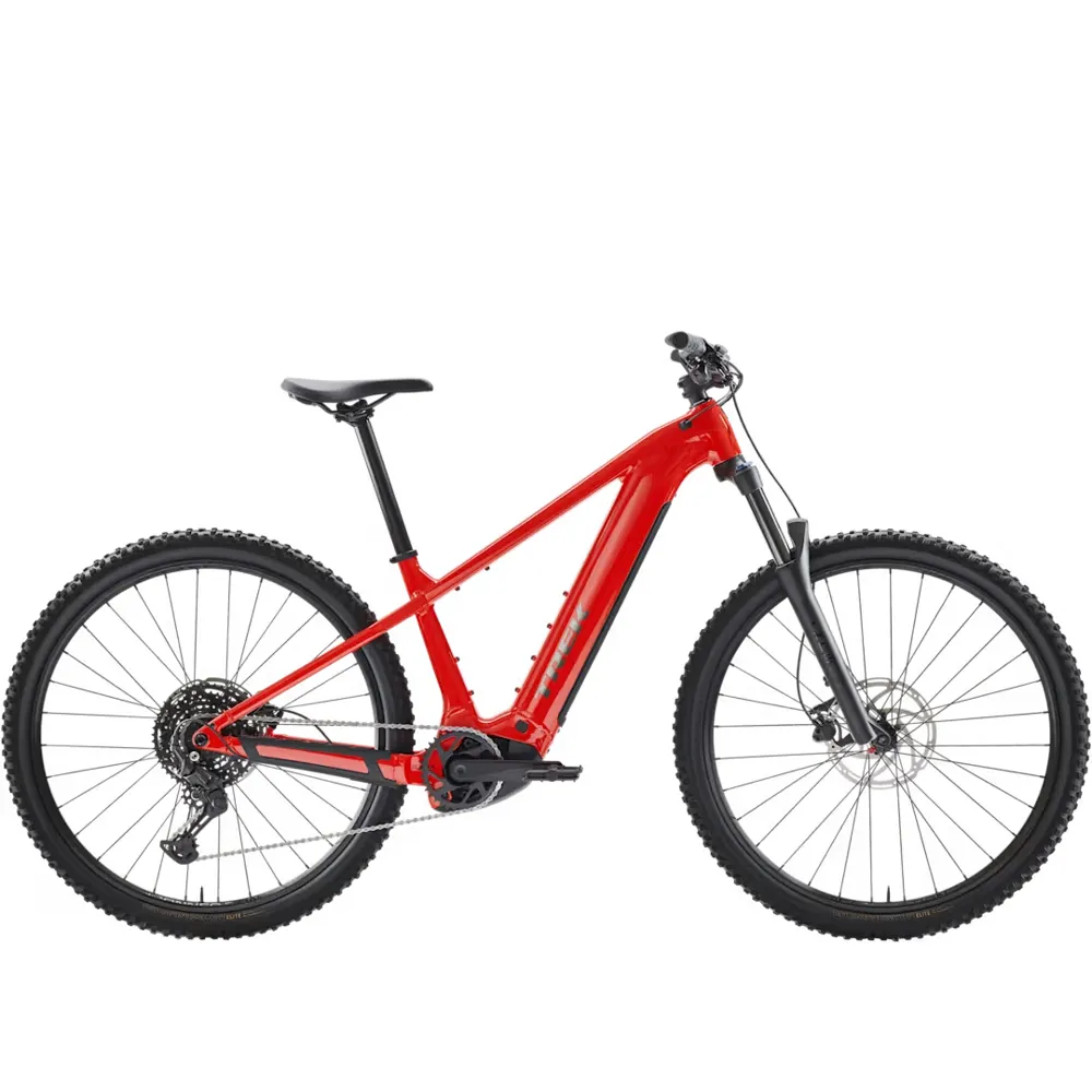 Team Cycles Trek TREK Powerfly+ 4 Gen 5 800Wh Electric Mountain Bike in Radioactive Red and Black Chrome | Interest FREE Finance & Online Refund Policy.