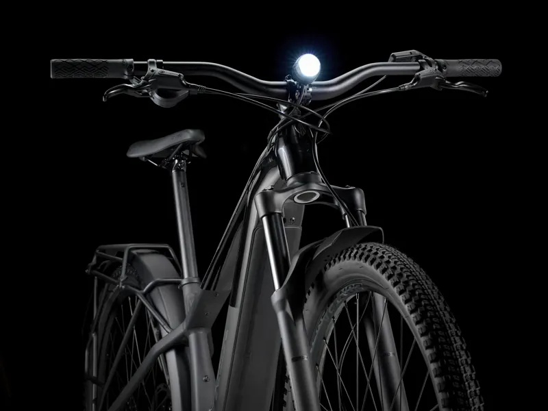 TREK Powerfly+ 4 Equipped Gen 5 600Wh Electric Mountain Bike in Gloss Dark Star and Matte Dark Web-2