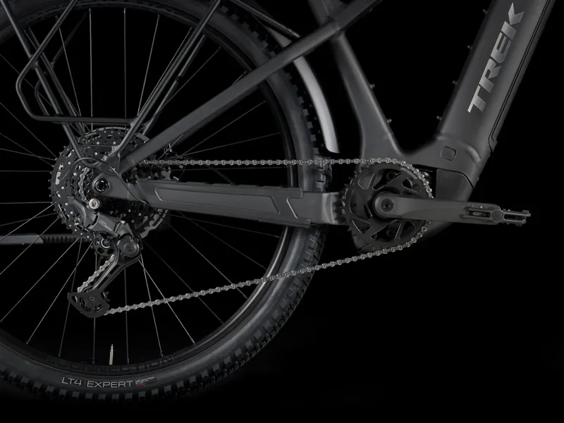 TREK Powerfly+ 4 Equipped Gen 5 600Wh Electric Mountain Bike in Gloss Dark Star and Matte Dark Web-4