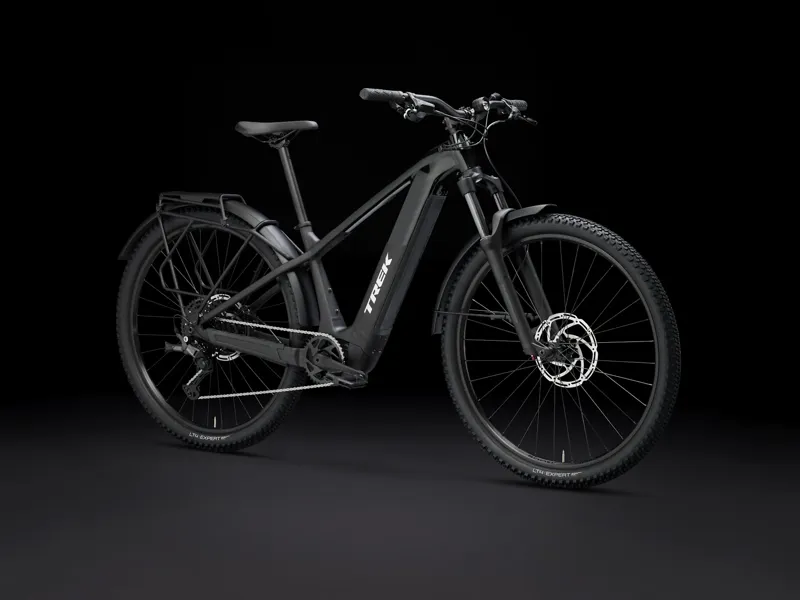 TREK Powerfly+ 4 Equipped Gen 5 600Wh Electric Mountain Bike in Gloss Dark Star and Matte Dark Web-5
