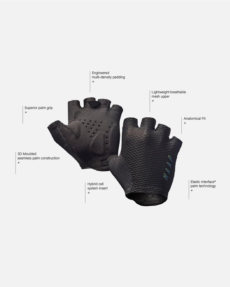MAAP Pro Race Mitts in Black-3
