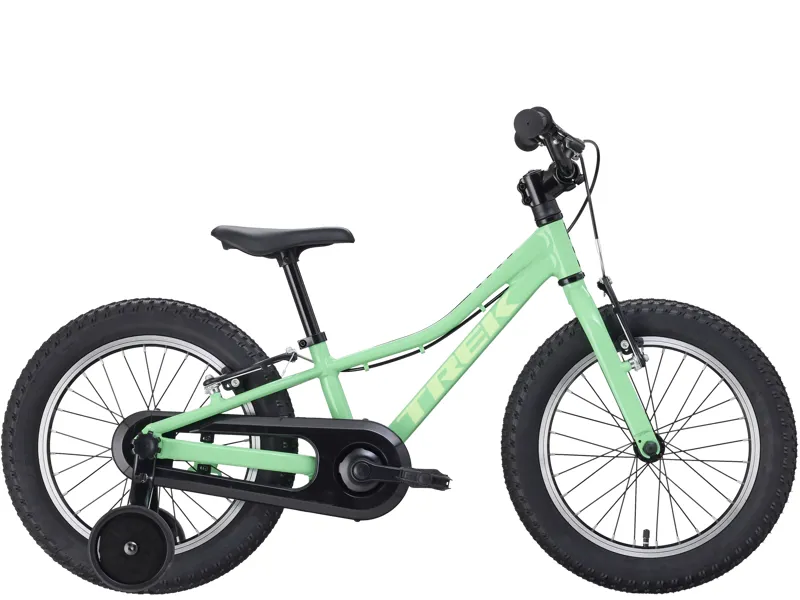 TREK Precaliber 16 inch Freewheel Kids Bike in Green Flash