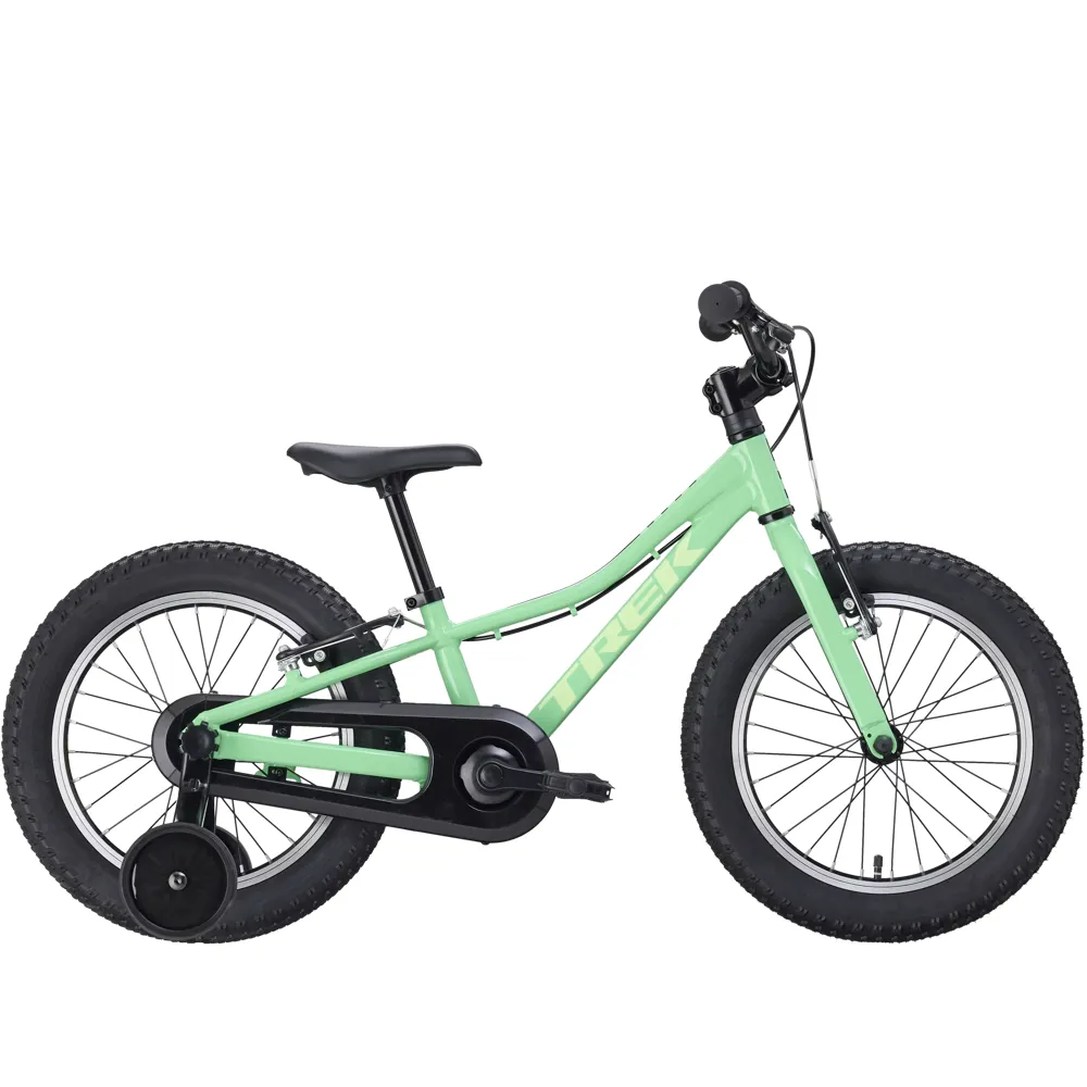 Team Cycles Trek TREK Precaliber 16 inch Freewheel Kids Bike in Green Flash | Interest FREE Finance & Online Refund Policy.