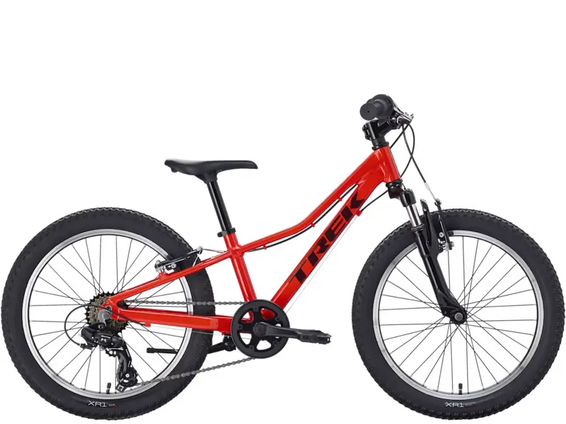 TREK Precaliber 20 inch 7-Speed Kids Bike in Radioactive Red