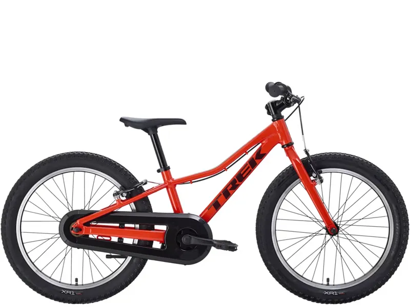 TREK Precaliber 20 inch Freewheel Kids Bike in Radioactive Red